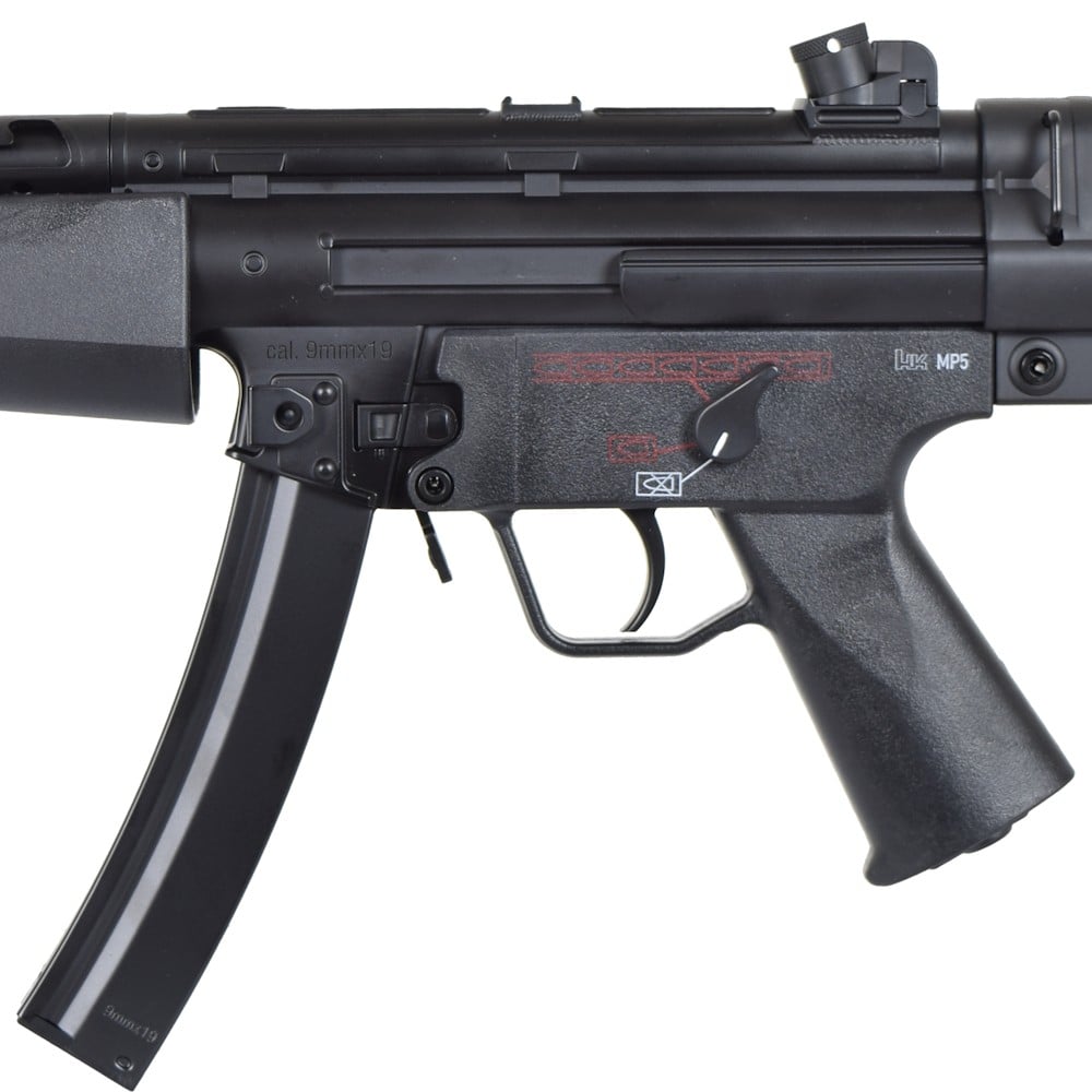 Fucile elettrico H&K MP5-J nero di CYMA