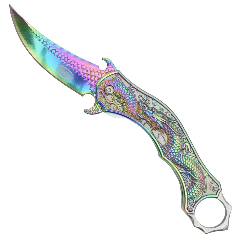 Coltello Karambit con apertura assistita di SCK