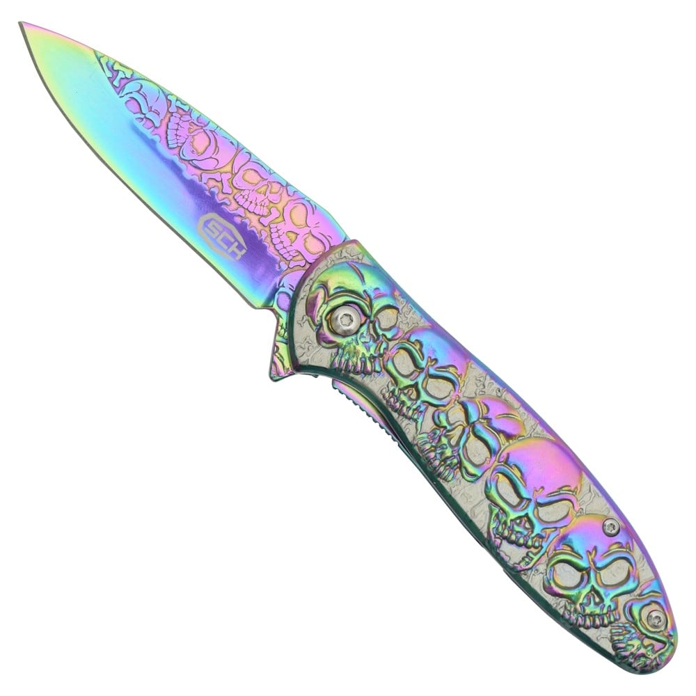 Coltello tascabile con apertura assistita di SCK