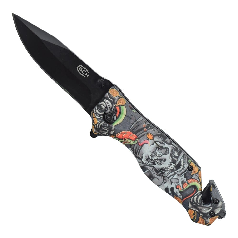 Coltello tascabile con apertura assistita di SCK