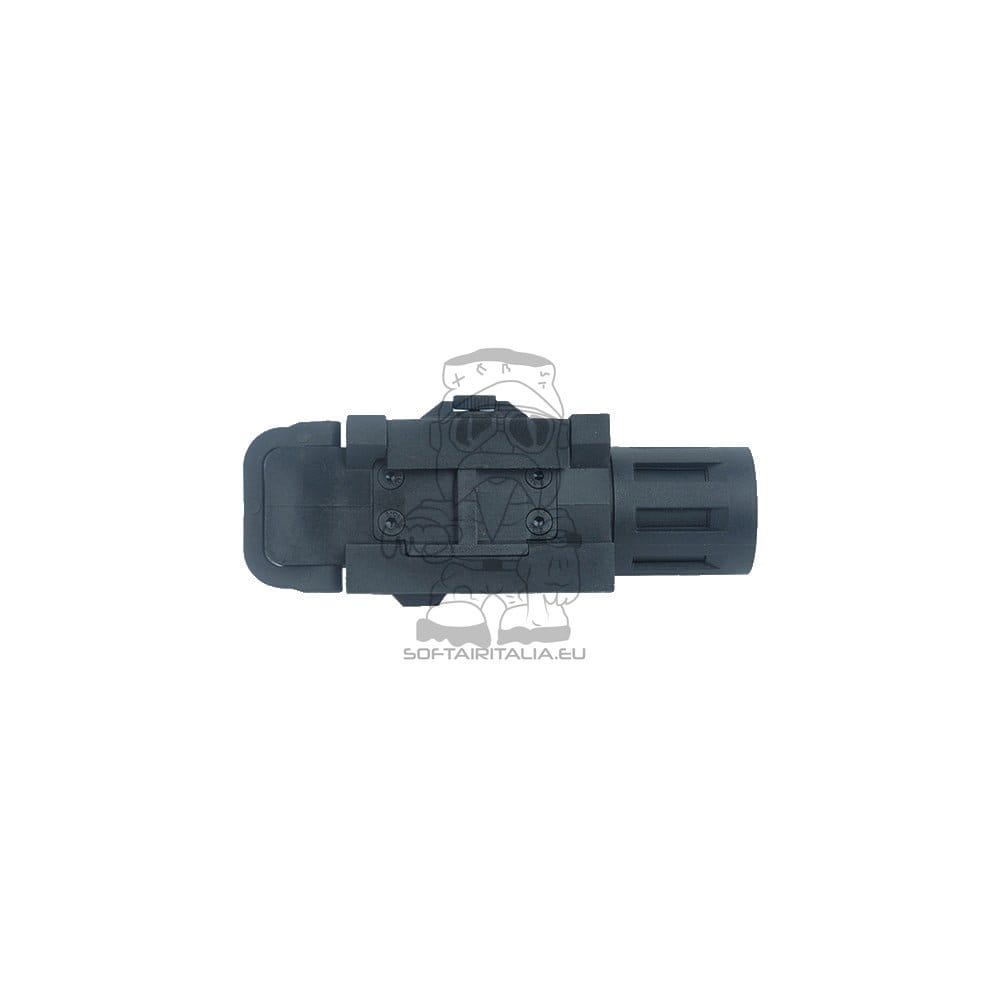 Torcia LED CREE R2 nera per slitta 20mm di NIGHT EVOLUTION