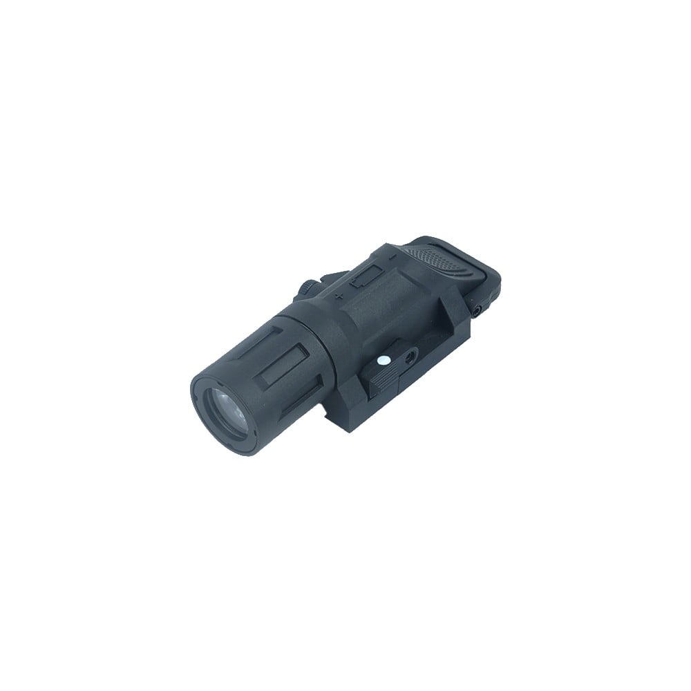 Torcia LED CREE R2 nera per slitta 20mm di NIGHT EVOLUTION