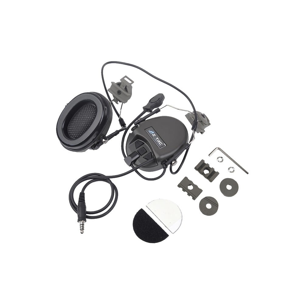 Z-Tac Kit cuffie e microfono per elmetti Arc Foliage Green