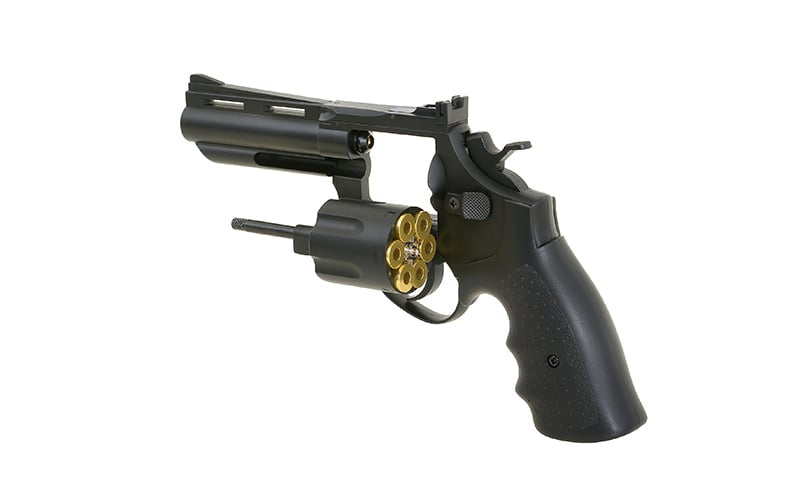 Revolver HG-132B a Green Gas nero di HFC