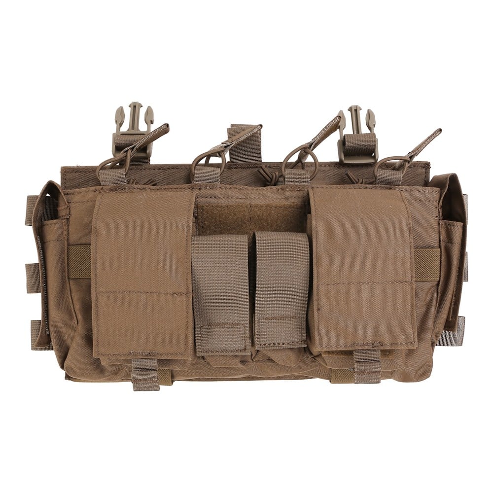 Pannello per Chest Rig con tasca porta caricatori Coyote Brown di EMERSONGEAR