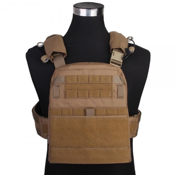 Gilet tattico versione pesante Coyote Brown di EMERSONGEAR