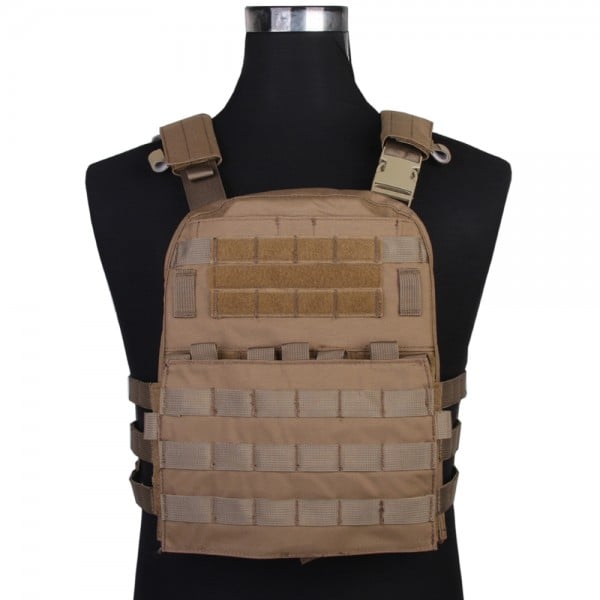 Gilet tattico con sistema MOLLE Coyote Brown di EMERSONGEAR