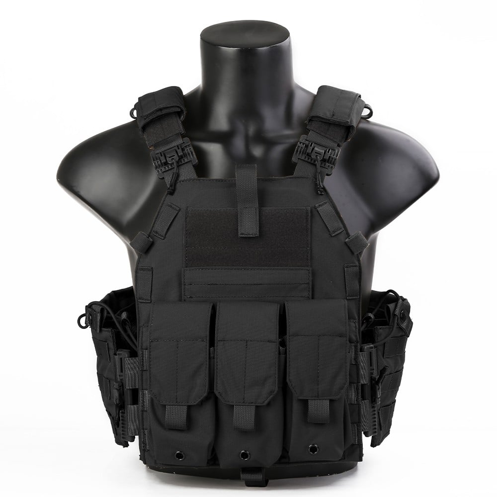 Plate Carrier con Sgancio Rapido Nero di EMERSONGEAR