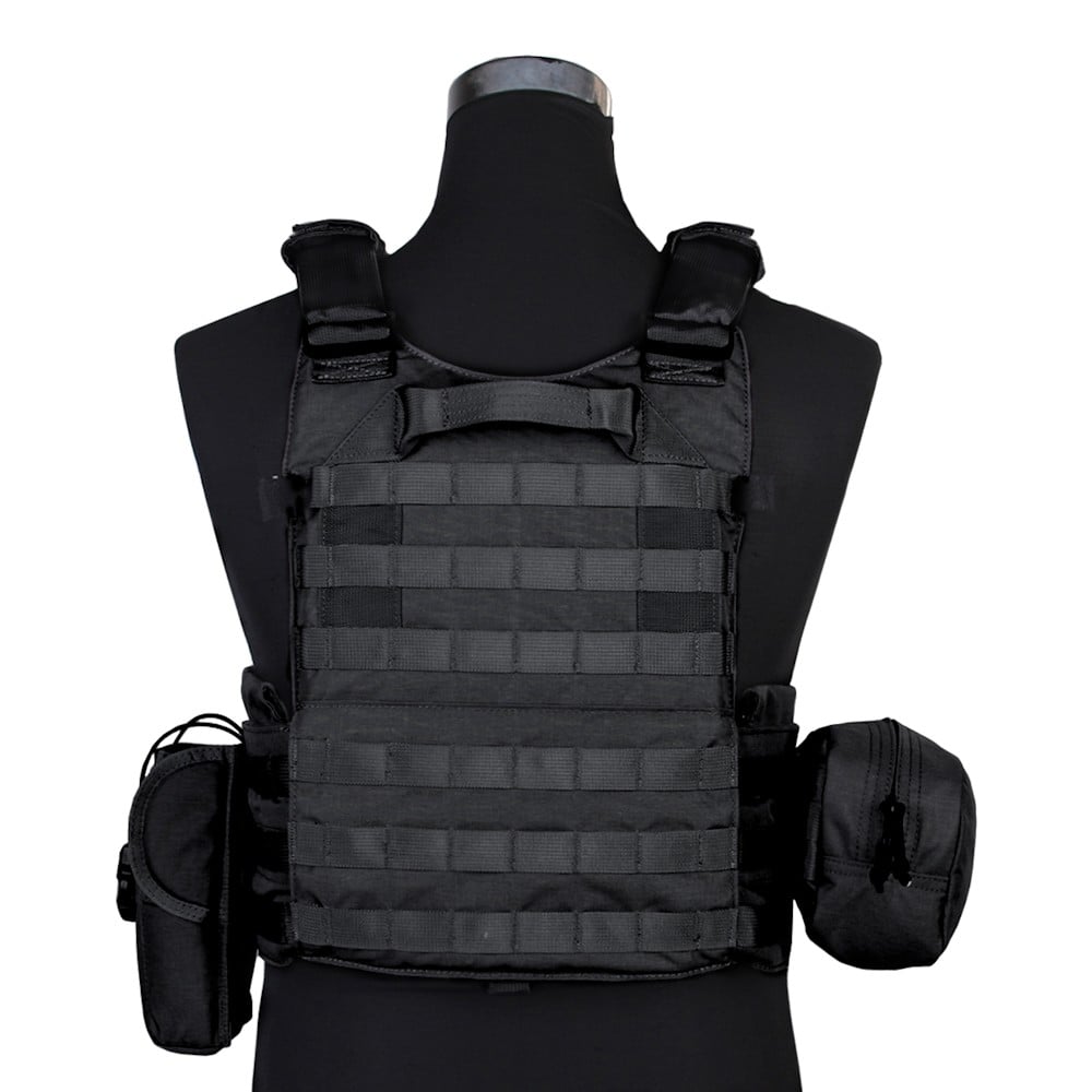 Gilet tattico plate carrier nero di EMERSONGEAR