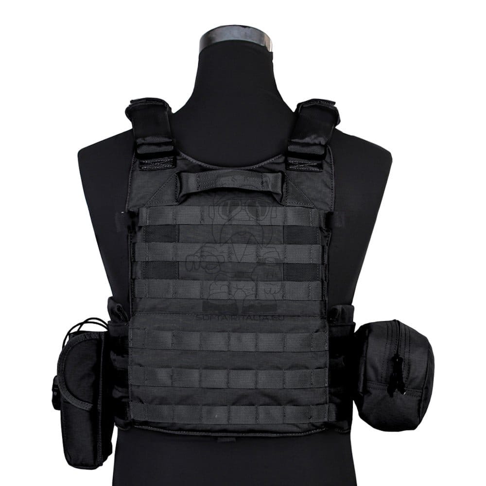 Gilet tattico plate carrier nero di EMERSONGEAR