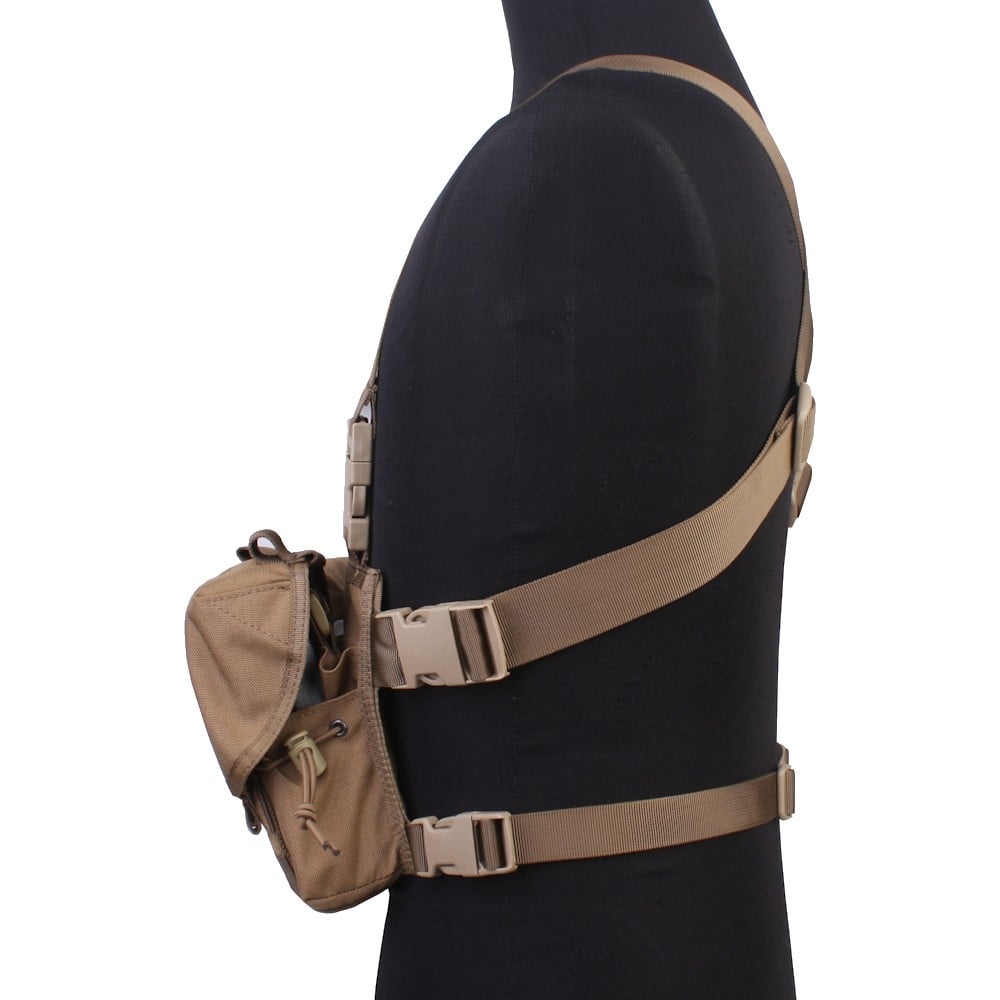 Chest Rig Tattico Leggero Coyote Brown di EMERSONGEAR