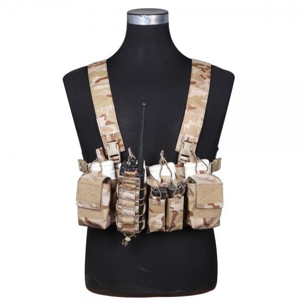 Chest Rig tattico D3Cr Multicam Arid Emerson Gear