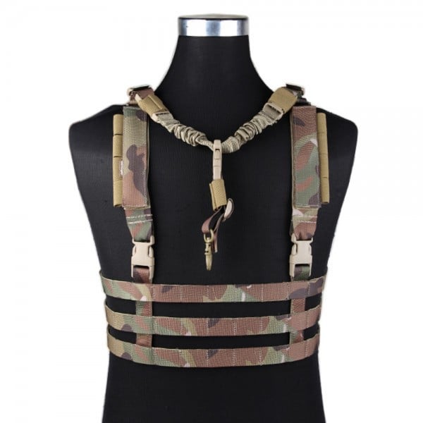 Chest Rig Tattico Low Profile MOLLE Multicam di EMERSONGEAR