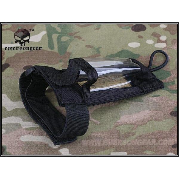 Tasca porta GPS da polso nera di EMERSON GEAR