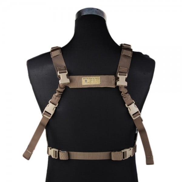 Chest Rig Tattico Low Profile Molle System Coyote Brown di EMERSONGEAR
