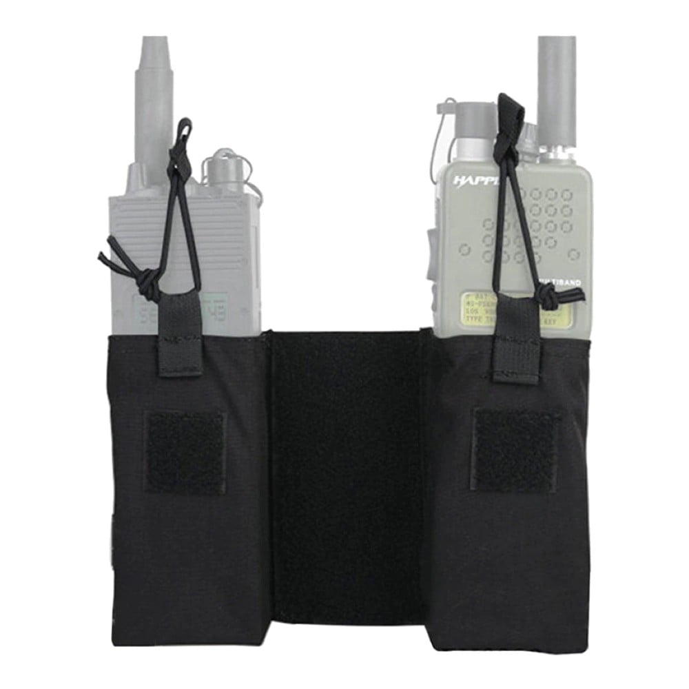 Set 2 tasche porta radio/caricatore nere di EMERSONGEAR