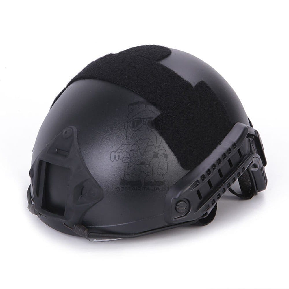 Elmetto Fast nero con occhiale a scomparsa di EMERSONGEAR