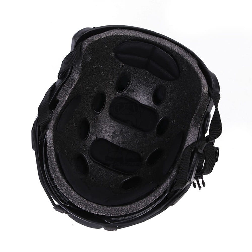 Elmetto Fast nero con occhiale a scomparsa di EMERSONGEAR