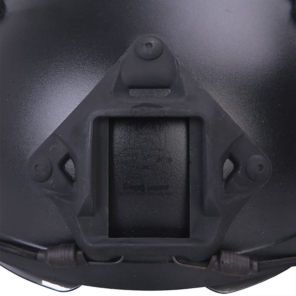 Elmetto Fast nero con occhiale a scomparsa di EMERSONGEAR