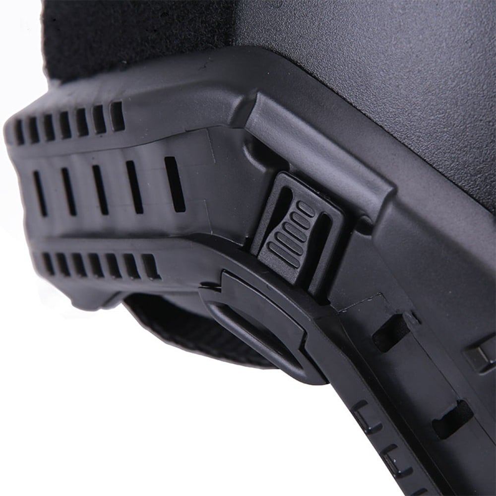 Elmetto Fast nero con occhiale a scomparsa di EMERSONGEAR