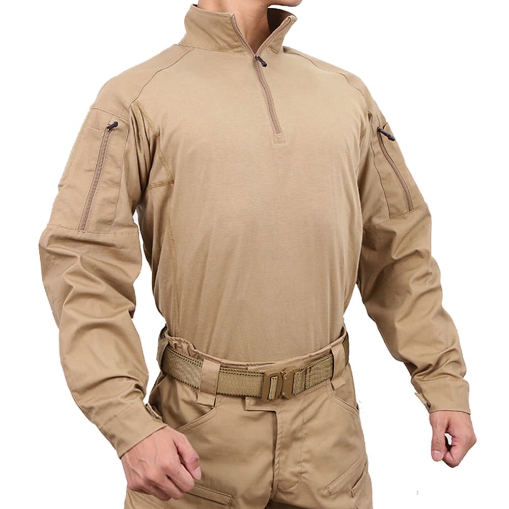 Maglia tattica Combat e4 Coyote Brown Taglia L di EMERSONGEAR