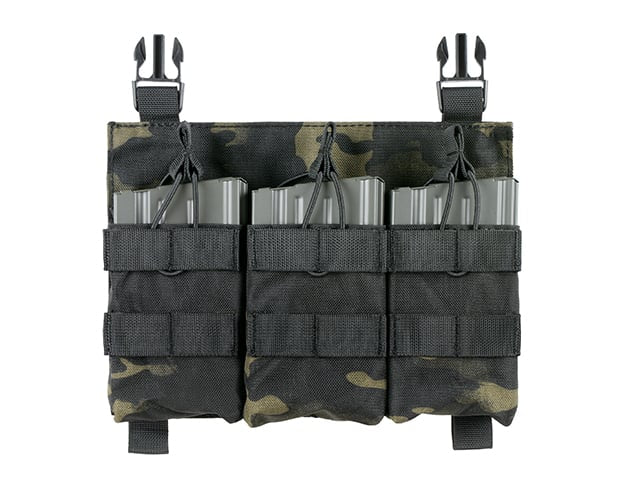 Pannello porta caricatori triplo Buckle Up 7.62/.308, mimetismo MB, di 8FIELDS