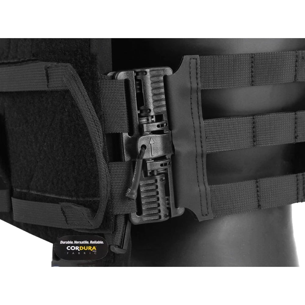 Gilet tattico Jumper Plate Carrier 2.0 Blue Label nero di EMERSONGEAR