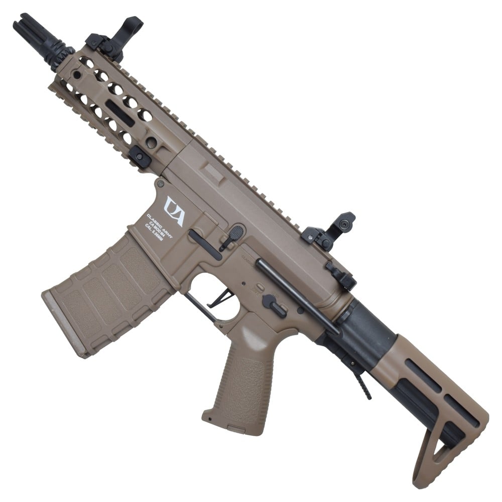 Fucile elettrico AR4-SBR Dark Earth di CLASSIC ARMY