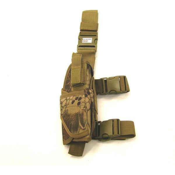 Fondina cosciale Exagon in cordura con tasca caricatore