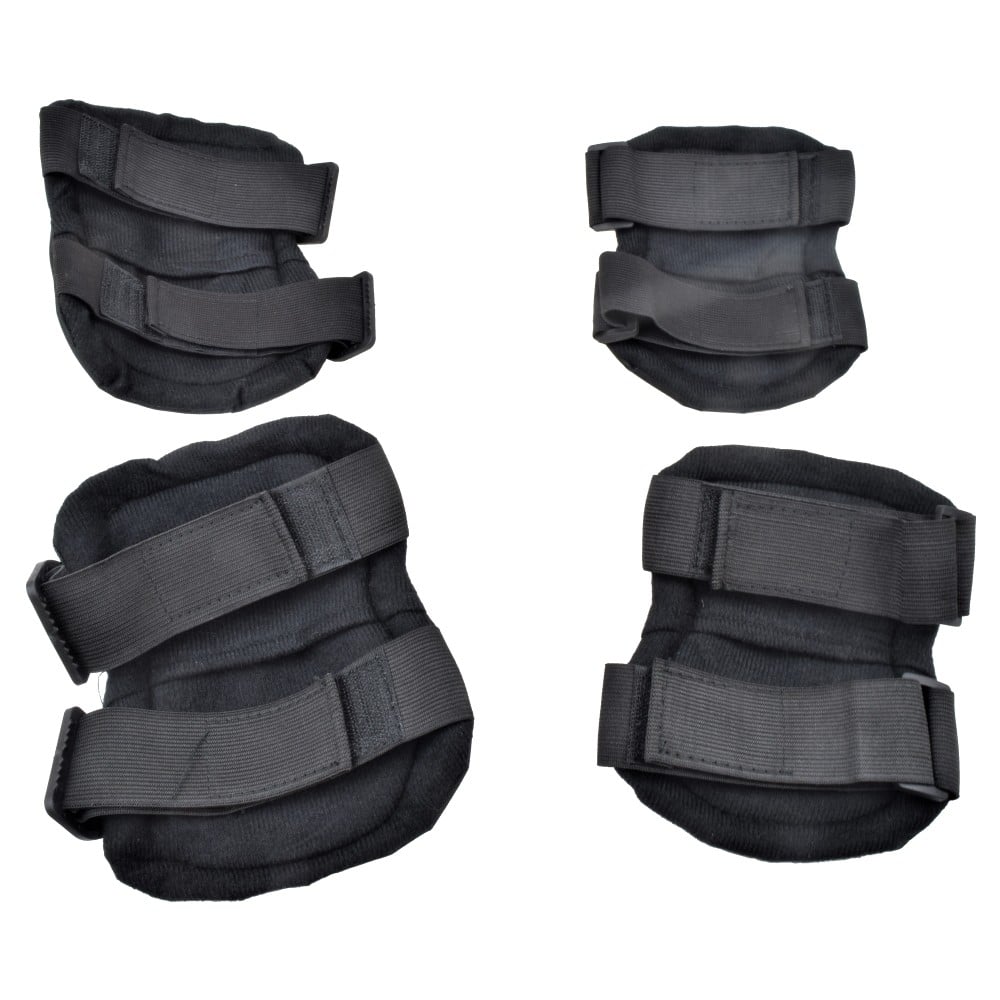 Set ginocchiere e gomitiere nere di WOSPORT