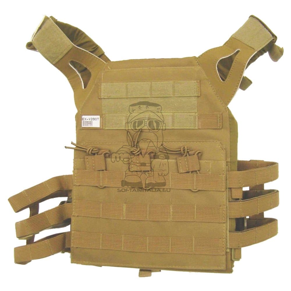 Corpetto tattico leggero Exagon Tan