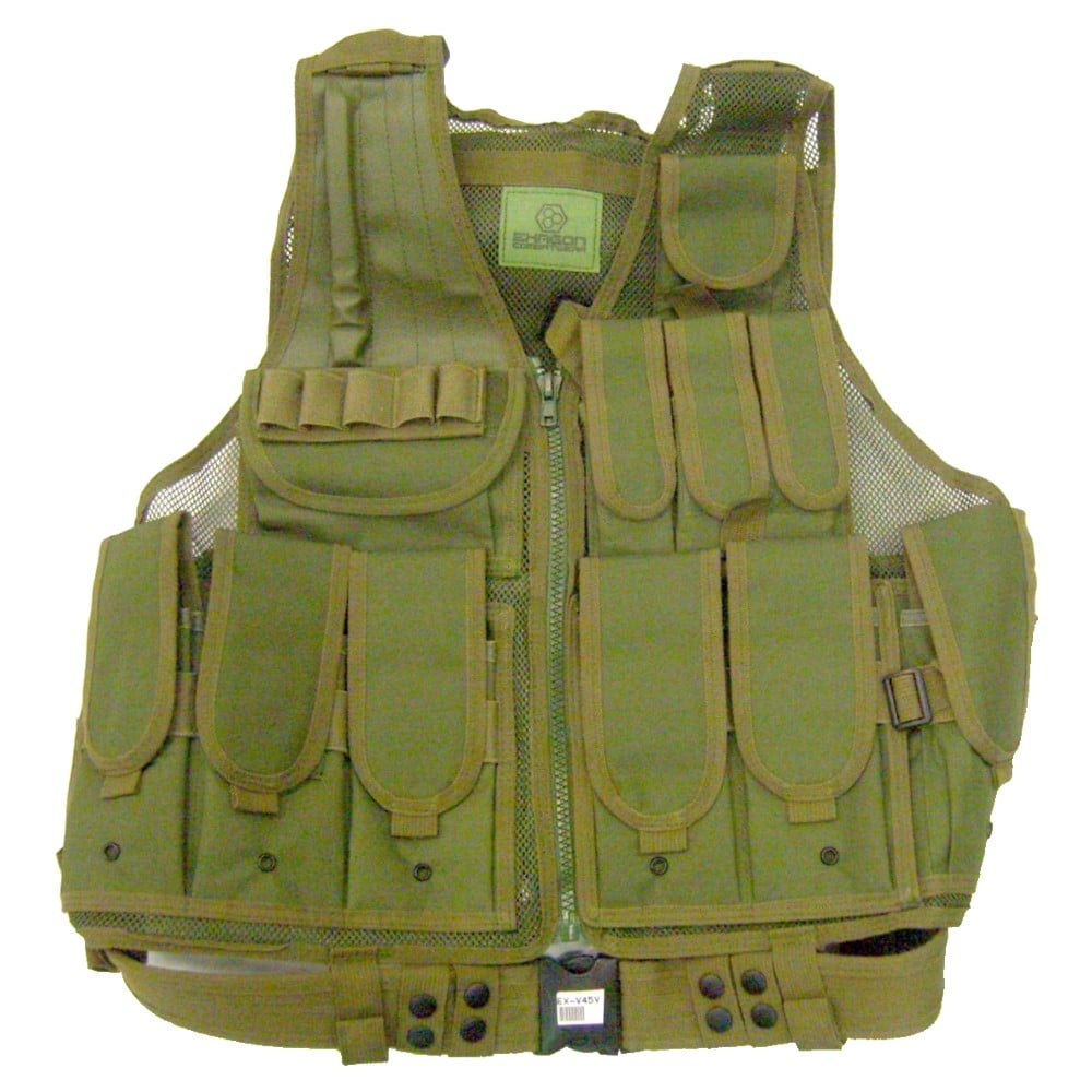 Giubbino tattico verde Exagon