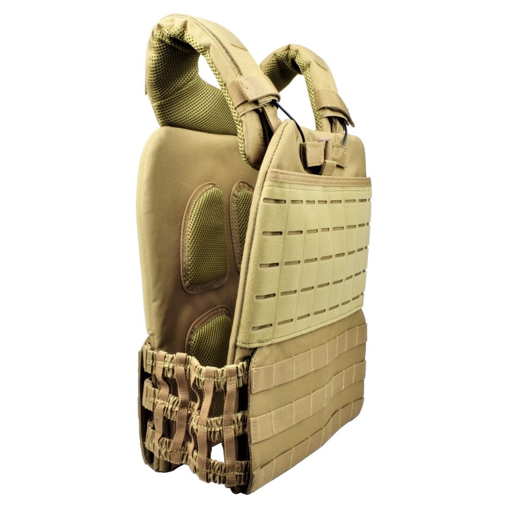 Gilet tattico Plate Carrier Exagon Dark Earth