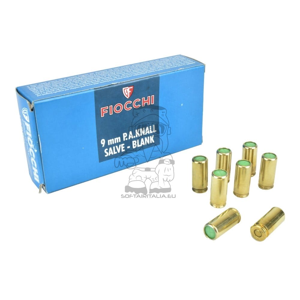 Cartucce a salve calibro 9mm P.A.KNALL di FIOCCHI