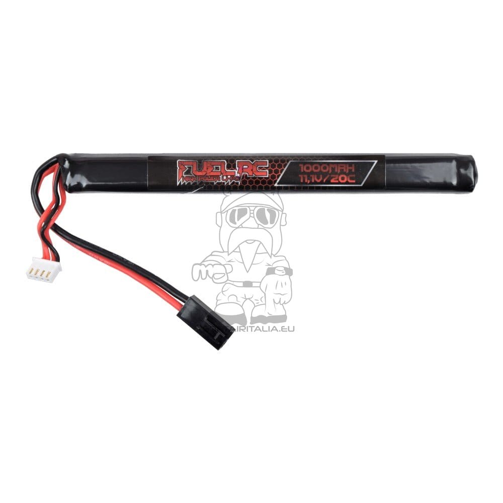 Batteria Li-Po 11.1V 1000mAh 20C Super Slim Stick di FUEL