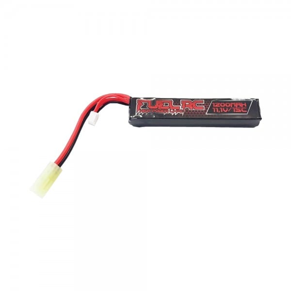 Batteria Li-Po 11.1V 1200mAh 15C tipo stick per tubo di FUEL