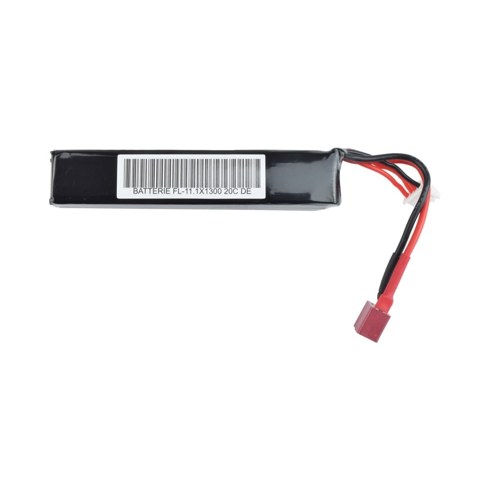 Batteria Li-Po 11.1V 1300mAh 20C Stick con connettore Deans di FUEL