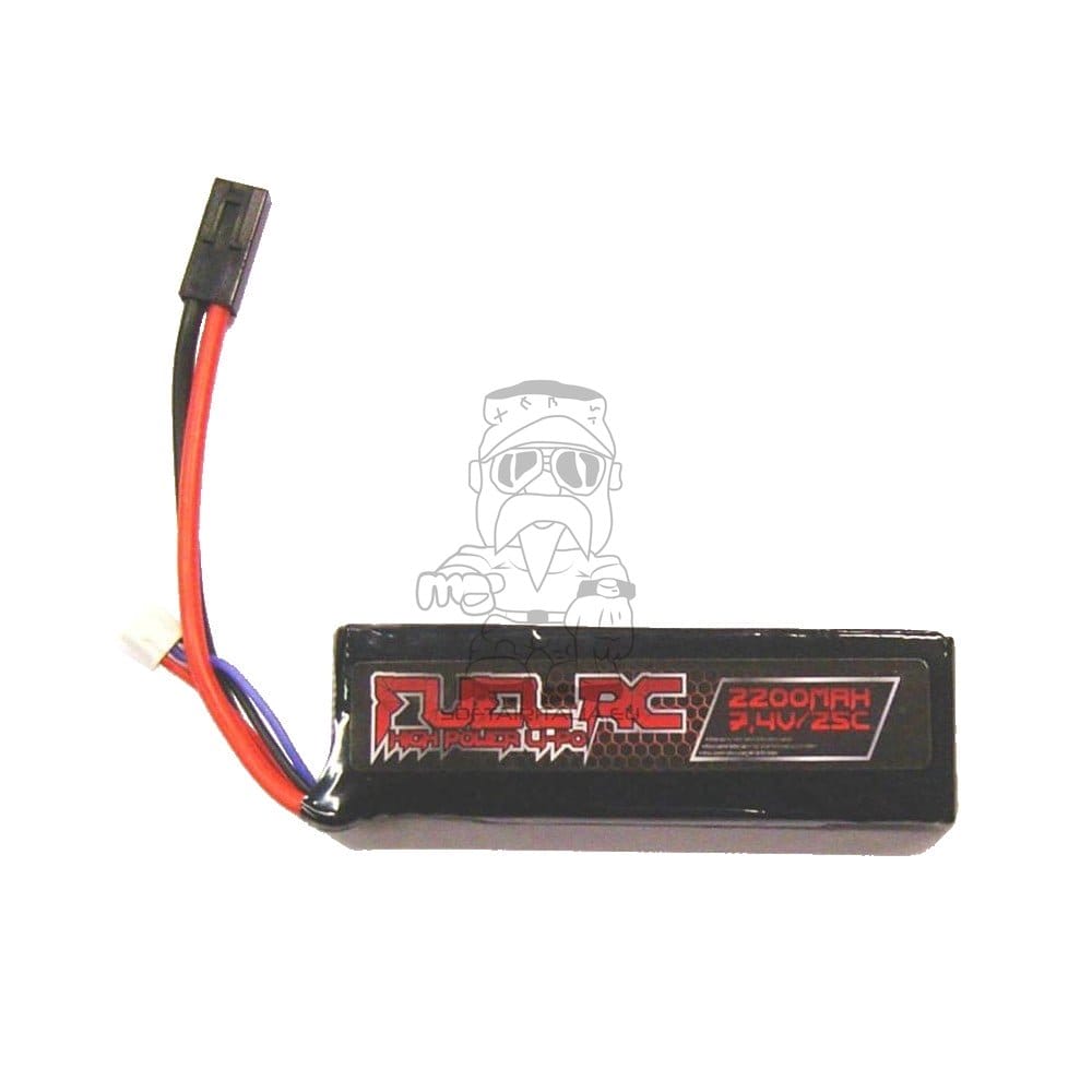 Batteria Li-Po 7.4V 2200mAh 25C di FUEL
