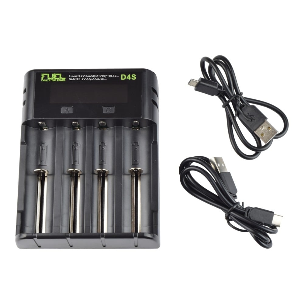 Caricabatterie USB universale per Ni-MH, Ni-Cd e Li-Ion di FUEL