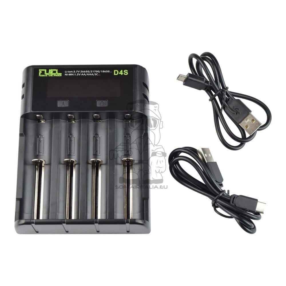 Caricabatterie USB universale per Ni-MH, Ni-Cd e Li-Ion di FUEL