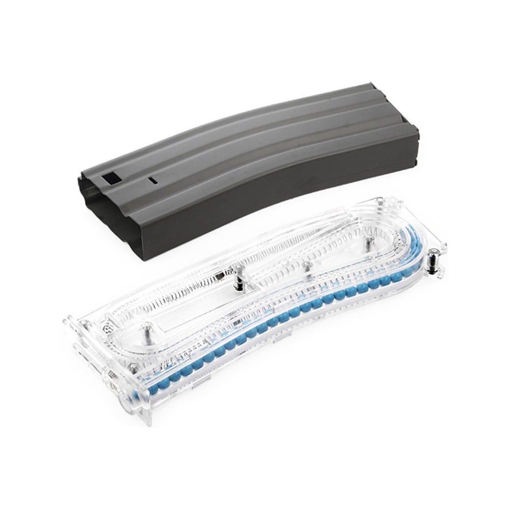 Caricatore monofilare 30 colpi serie M4/M16 grigio di G&G