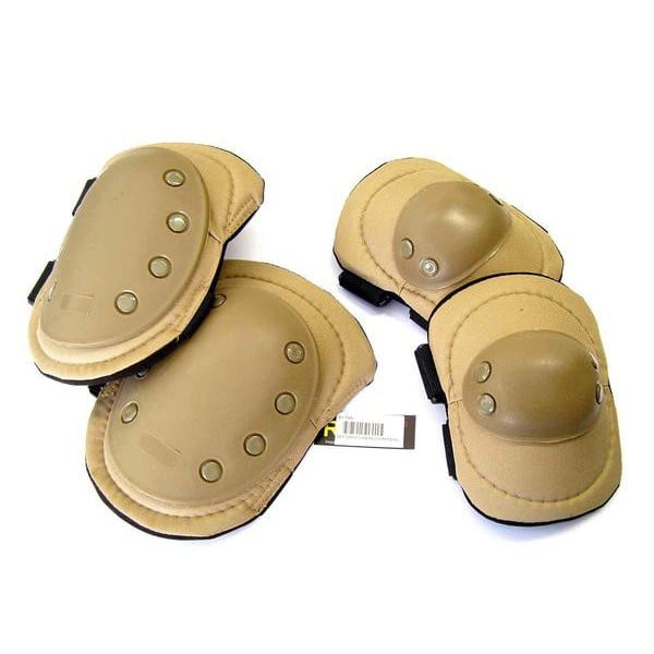 Set ginocchiere e gomitiere tan G1 T di ROYAL