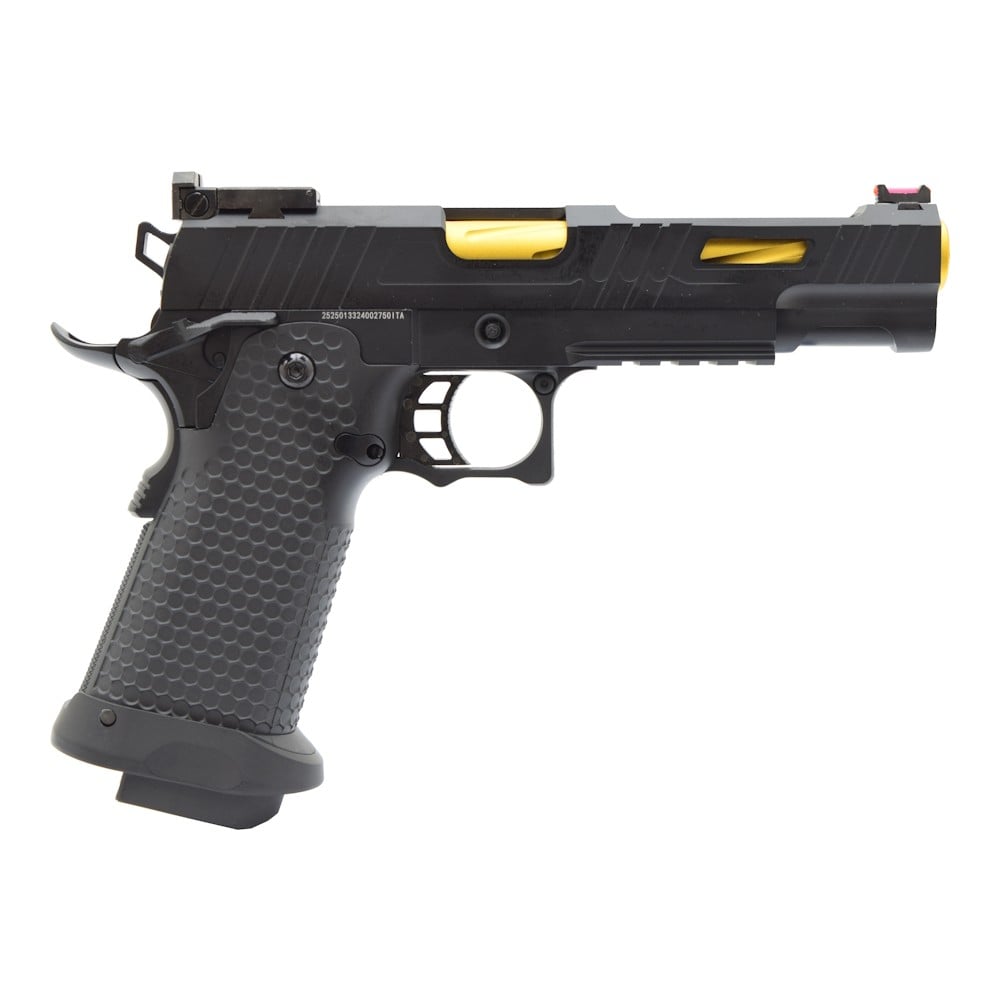 Pistola a gas scarrellante Hi-Capa 3336 nera di GOLDEN EAGLE