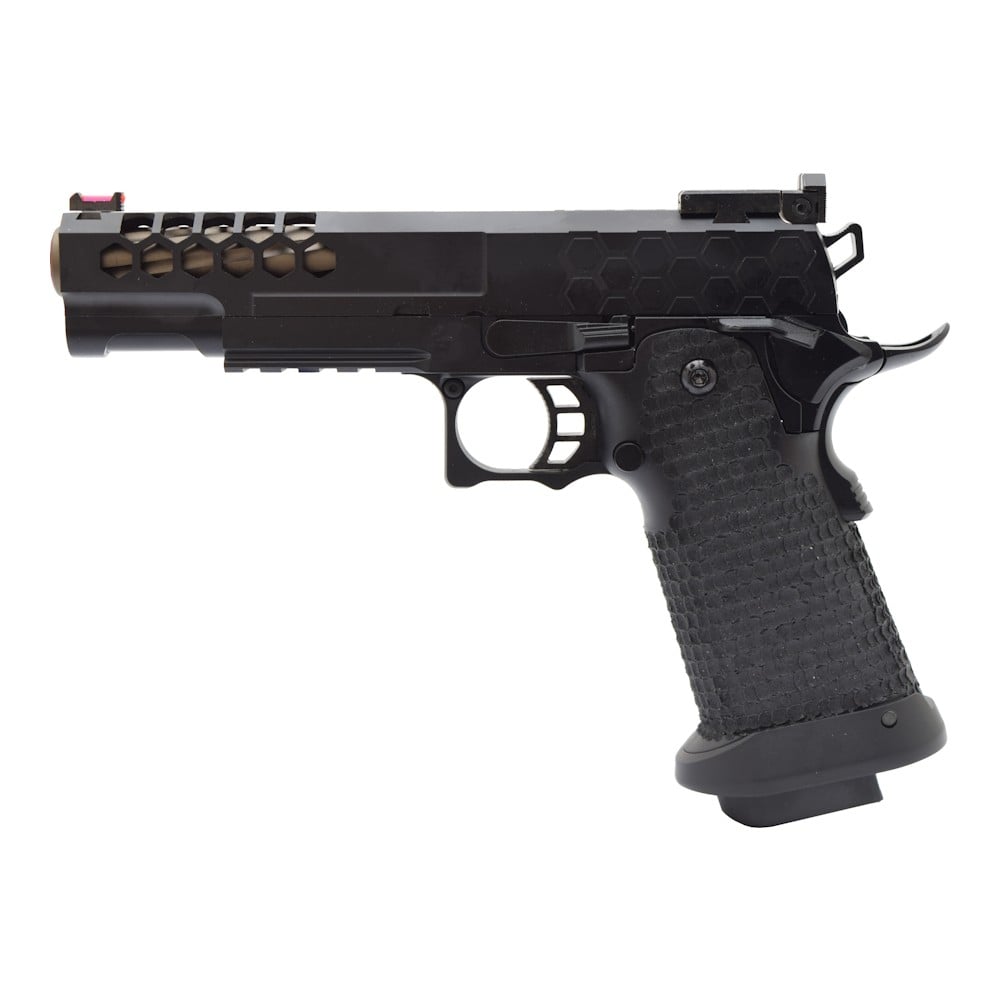 Pistola a gas scarrellante Hi-Capa 3399 nera di GOLDEN EAGLE