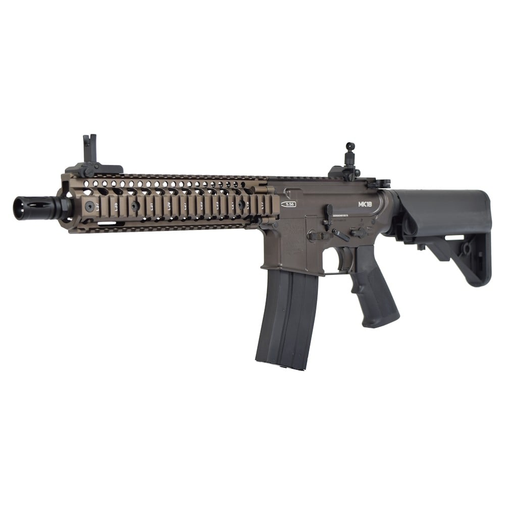 Fucile a gas Daniel Defense Mk18 Two-Tone nero di GOLDEN EAGLE