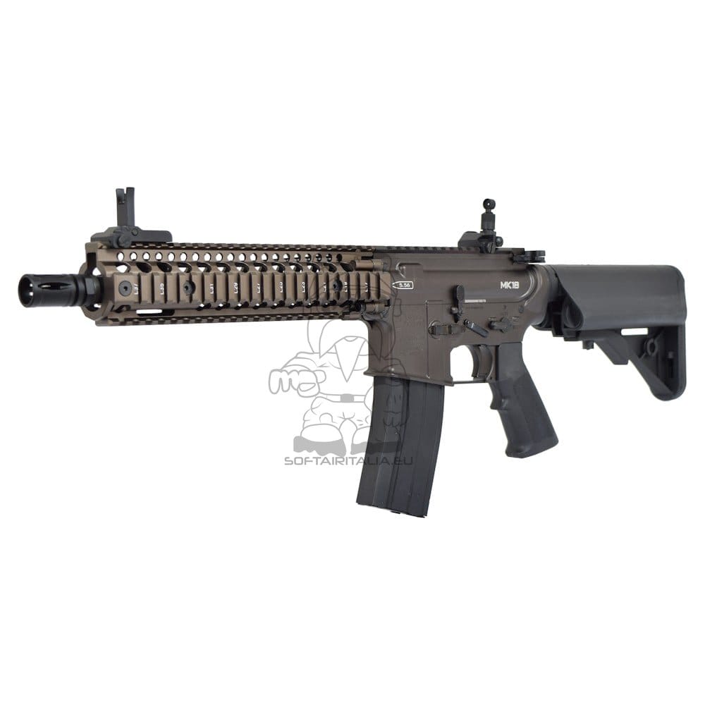 Fucile a gas Daniel Defense Mk18 Two-Tone nero di GOLDEN EAGLE