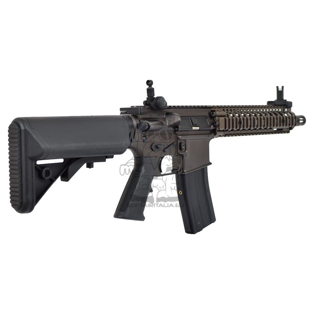 Fucile a gas Daniel Defense Mk18 Two-Tone nero di GOLDEN EAGLE