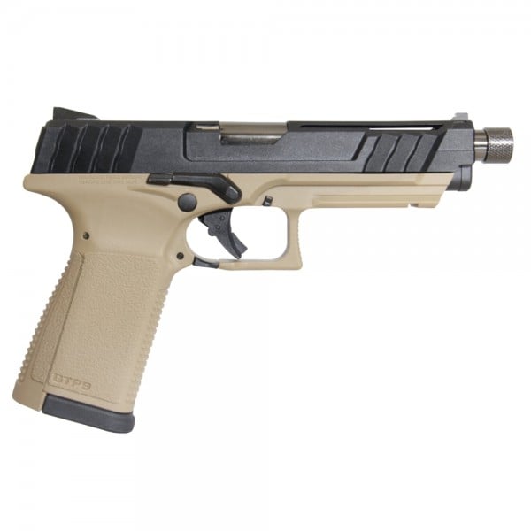 Pistola a gas GTP9 Nera/Desert Tan di G&G