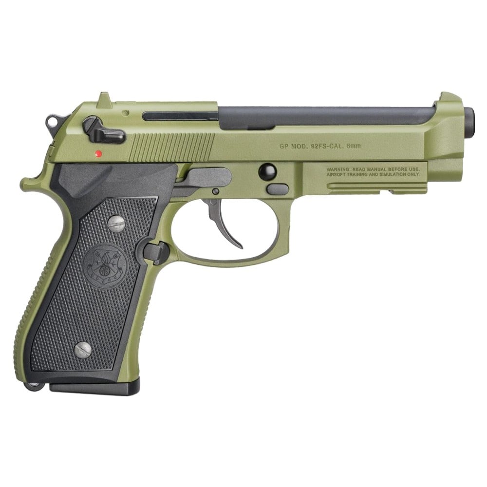 Pistola a gas scarrellante GPM92 GP2 Hunter Green di G&G