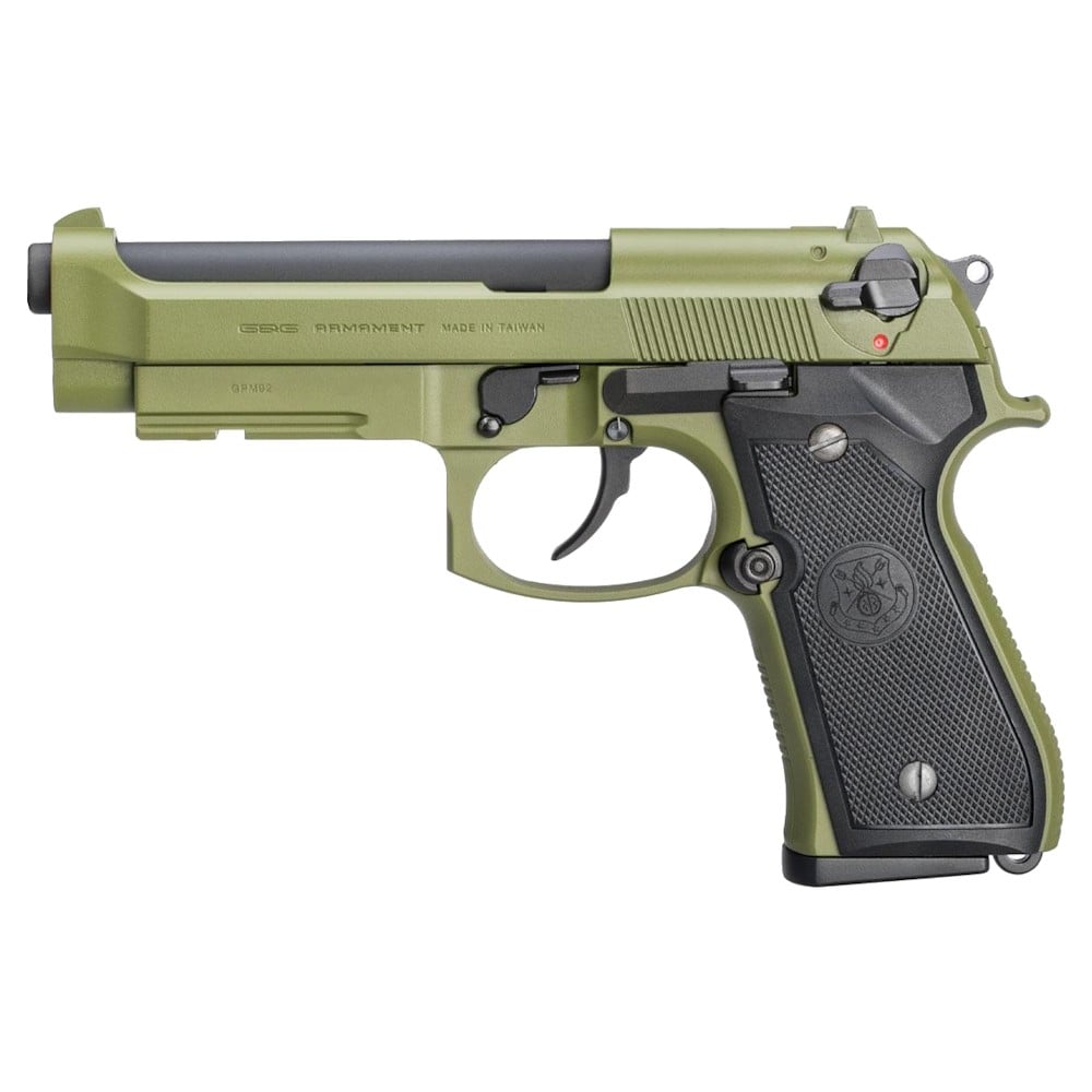 Pistola a gas scarrellante GPM92 GP2 Hunter Green di G&G